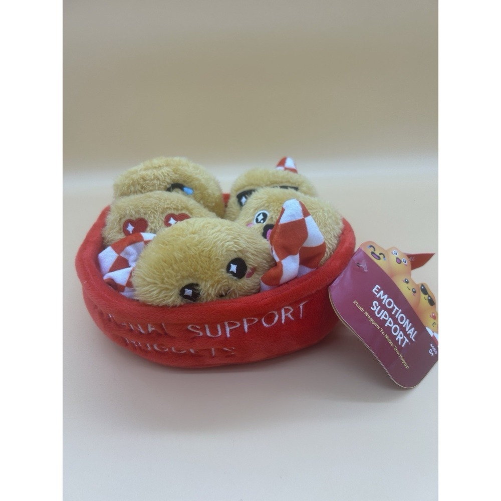 What Do You Meme Emotional Support Nuggets Plush Nuggets Stuffed Animal New Tags